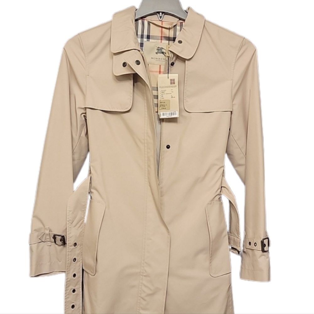 SOLD!!! Burberry Cream Trench Coat
